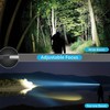 2 Pack LED Rechargeable Flashlights, 90,000 High Lumens Super Bright