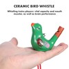 jojofuny 6 Pieces Novelty Water Warbler Bird Water Whistle Ceramic