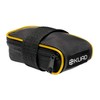 GIST Compact Bicycle Saddle Bag with Strap - Black/Yellow