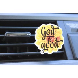 Unbranded God is Good Christian Car Vent Clip Essential Oils Diffuser Mask Holder Faith