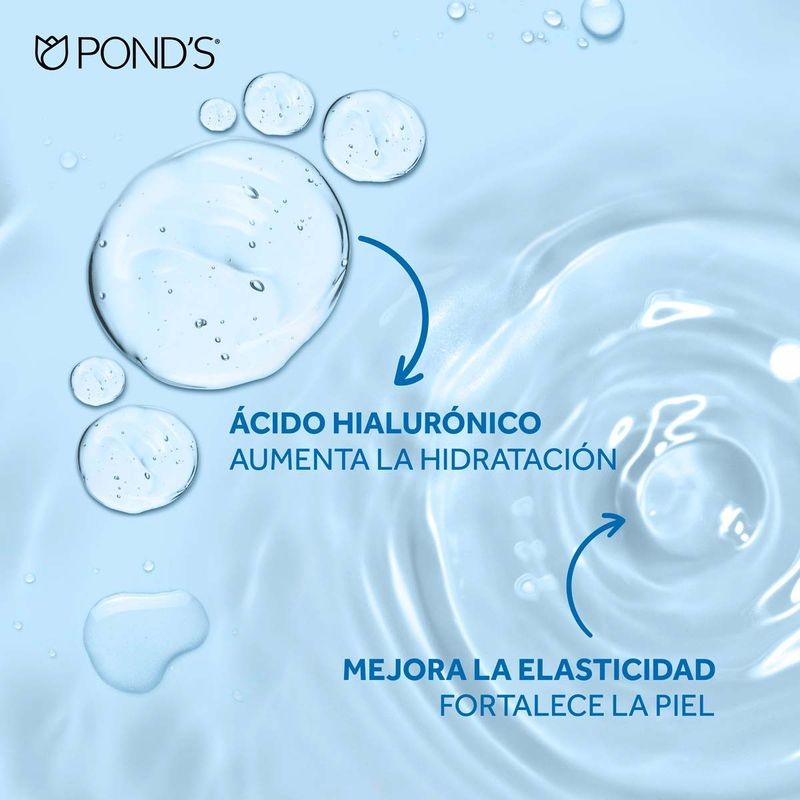 Limpiador Facial Pond's Hydra Active Ácido Hialurónico 200ml