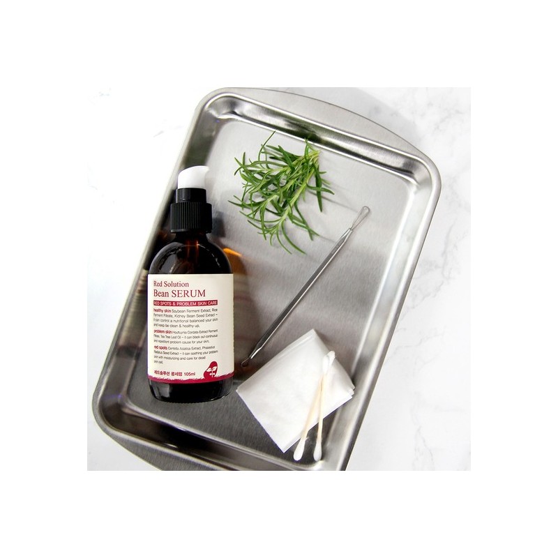 Vinscabin Beans Cabin Red Solution Centella Bean Soy Serum 2-Piece
