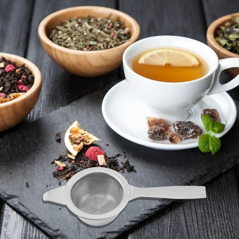 Oiieco Tea Filter, 3 Pcs Stainless Steel Tea Strainer Creative