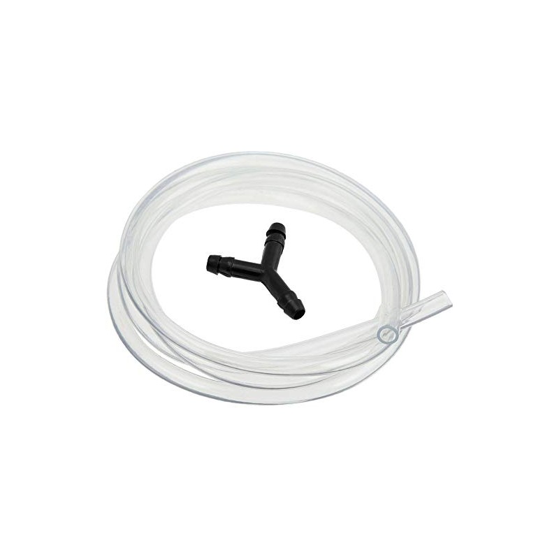 Vixen Horns 3/8" OD Clear Plastic Hose 6 Feet with