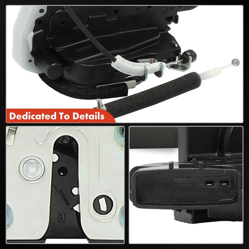 A-Premium Door Lock Latch Actuator Compatible with Nissan Vehicles -
