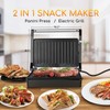 Panini Press Sandwich Maker, Aigostar 1000W Sandwich Press Grill with
