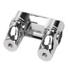 Unbranded 2" Handlebar Riser 1 1/4" Bar Clamp For Harley