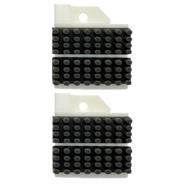 2PCS Upgraded 3D Printer Silicone Nozzle Brush for Bambu Lab P1P/P1S/X1/X1C/X1E, 3D Printer Parts Hotend Nozzle Double Brush Replacement Cleaner Tool for Cleaning Extruded Filaments Easy to Install