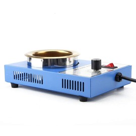 100mm bleifreies Solder Pot Löten Entlötbad 1200g Kapazität 220V (EU-Stecker)(EU Plug (250W))