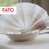 Fato - Trockene Papierservietten, Airlaid, Textileffekt, Packung mit 50 Servietten,