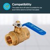 Eastman 3/4 Inch IPS Heavy Duty Full Port Ball Valve,