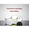 IPUJAN Wine Chiller Bucket with Stainless Ice Stone - Champagne