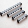 288mm Dark Grey/Titanium D Shape Handle for Kitchen Cabinets |