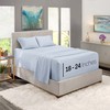 Nestl Bed Linen Set, Ice Blue, 4 Piece King Size