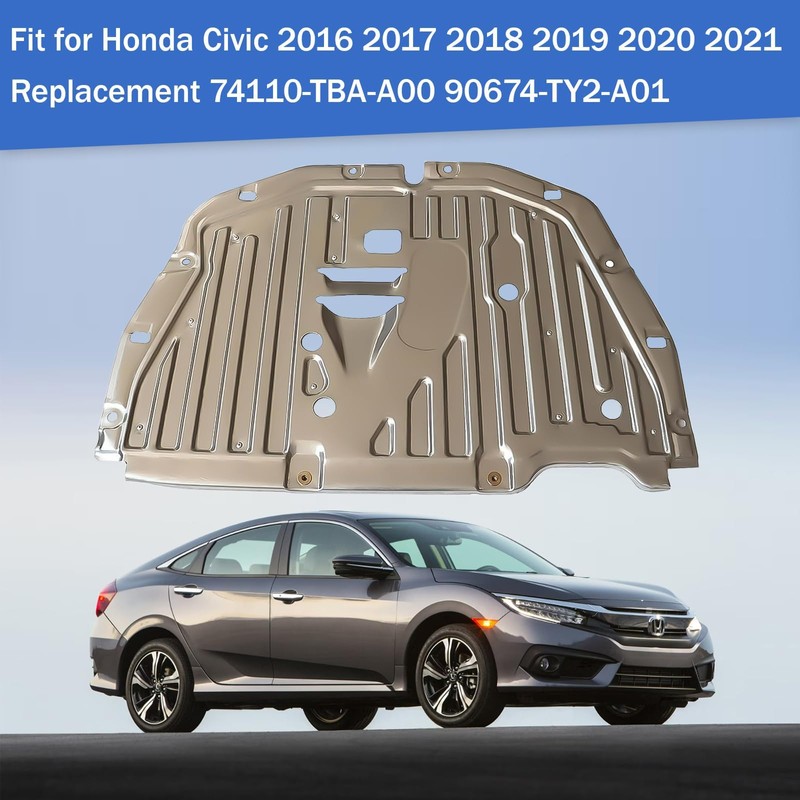 74110-TBA-A00 74112-TBA-A00 Engine Splash Guard Under Car Shield Cover Board