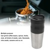 Electric Coffee Beans Grinder Portable Stainless Steel Blades Spices Grinder