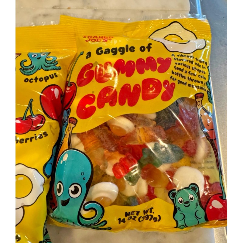 Trader Joe's 2 Pack Trader Joe's A Gaggle of Gummy