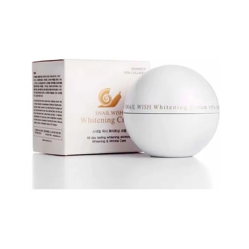 Crema Coreana_ Aclarante Y Antiarrugas Baba De Caracol_5pz Normal Danoche