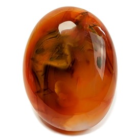 EUSICE - Carnelian Natural Stone, Healing Stone Joy & Dynamics, 100% Handmade & Handmade, Ethical & High-Quality Carnelian for Wellness, Meditation, Yoga and Collecting