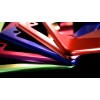 BestLicensePlateFrame Anodized Aluminum Motorcycle License Plate Frame - Red