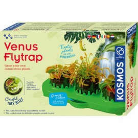 KOSMOS 616977 Carnivorous Plants, Plant Insectivores, Complete Set Propagation Station, Seeds, Soil, Pipette, Experiment Box for Children from 8 Years, Multilingual Instructions (English language not