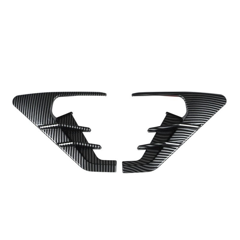 Aramox Glossy Black Side Camera Indicator Protector Cover Replacement Perfect