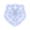 BOGEEL Animal Resin Epoxy Molds Wild Bear for Head Silicone