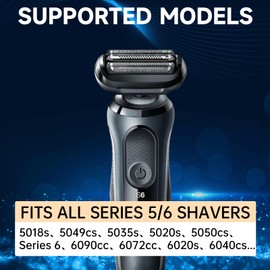 Pack of 2 53B shaving heads series, 53b shaving head 53B series 5 razor replacement heads series 5 replacement heads razor foil series 5 razor men (2)
