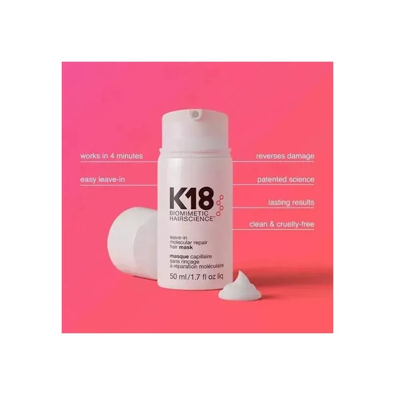Mascarilla Capilar Original K18 Leave-in Molecular Repair Da