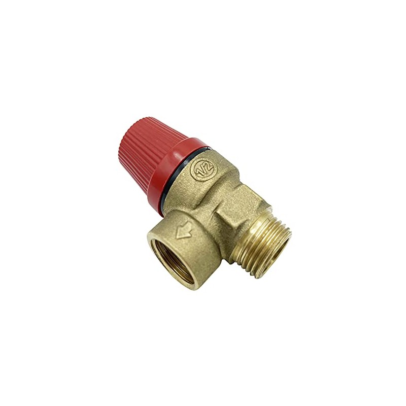 Aspares Pressure Relief Safety Valve 1/2" Rated for 3 Bar