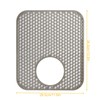 Folding Non-Slip Sink Protective Mat, Multifunctional Drain Heat Insulation Mat,