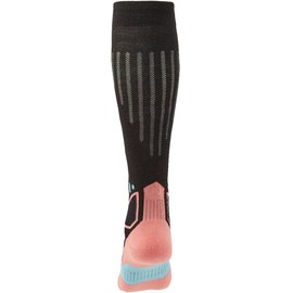 Bridgedale SKI Lightweight Merino Performance Women's - Medium Black/Coral
