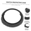 KONTONTY Watch Watch Case with Diamond Inlay Smartwatch Cover Scratch
