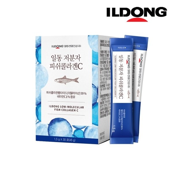Ildong Life &amp; Health Ildong Low Molecular Fish Collagen C 30 sachets Made in Italy, None / 일동생활건강 일동 저분자 피쉬콜라겐C 30포 이탈리아산, 없음