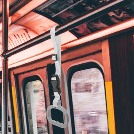 TOVINANNA Automotive Standing Aid, Adjustable Mobility Safety Grab Handle, Portable Vehicle Support Strap Nylon Car Assist Device Grip Handle for Elderly,