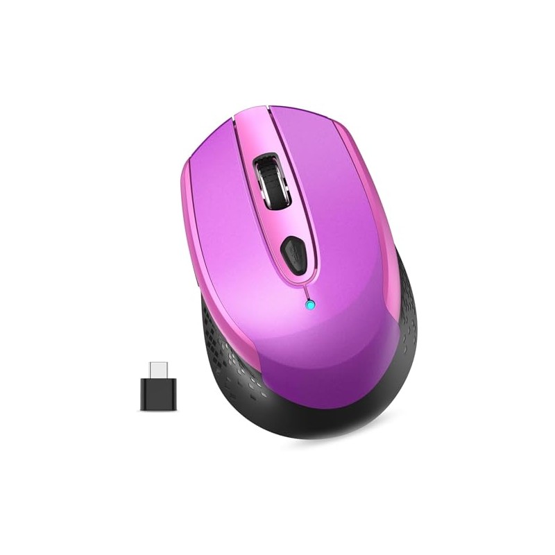 RaceGT Type C Wireless Mouse, 2.4G Silent USB C Mouse