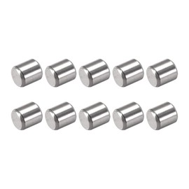 METALLIXITY Dowel Pin (4x6mm) 50Pcs, 304 Stainless Steel Shelf Support Pegs Pin Fastener Elements - for Metal Devices, Furniture Installation, Industrial, DIY