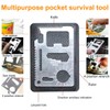 EMDMAK Survival Kit Outdoor Emergency Gear Kit for Camping Hiking