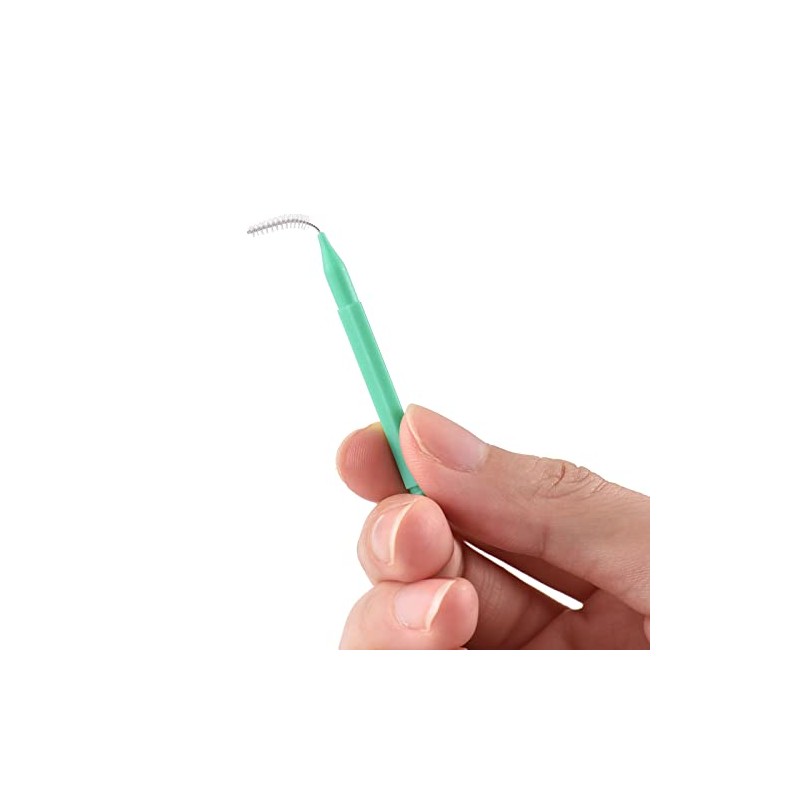 Henniu 100 Piezas de cepillos interdentales, Hilo Dental, palillo de