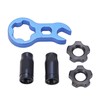 RISK 7pcs Titanium Alloy Bicycle Presta Valve Cap Strong Hardness