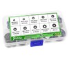 Ruipaba 265 PCS Internal Tooth Star Lock Washers 9 Size