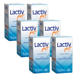 Lactivfit C15 Caps Bifidobacterium Lactis 6 Pack Sin Sabor