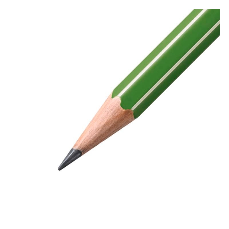 STABILO Greengraph Environmentally Friendly Pencil with Eraser HB Hardness Pack