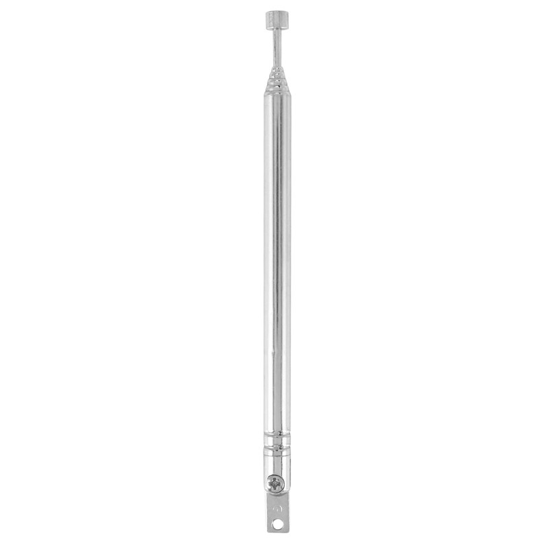 Aswalling Replacement 39cm 6 Sections Telescopic Antenna Aerial for Radio