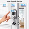 LOCK&SOLVER Keyless Entry Door Lock, Smart Lock for Front Door,