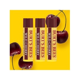 Burt's Bees Wild Cherry Lip Balm Trio / 버츠비 와일드체리 립밤 트리오