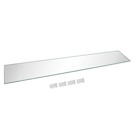 Aquatop Glass Lid and Clips for The HCA-12G Tank, 3 mm Thick 34.65 in x 5.51 in, HCA-LID12G