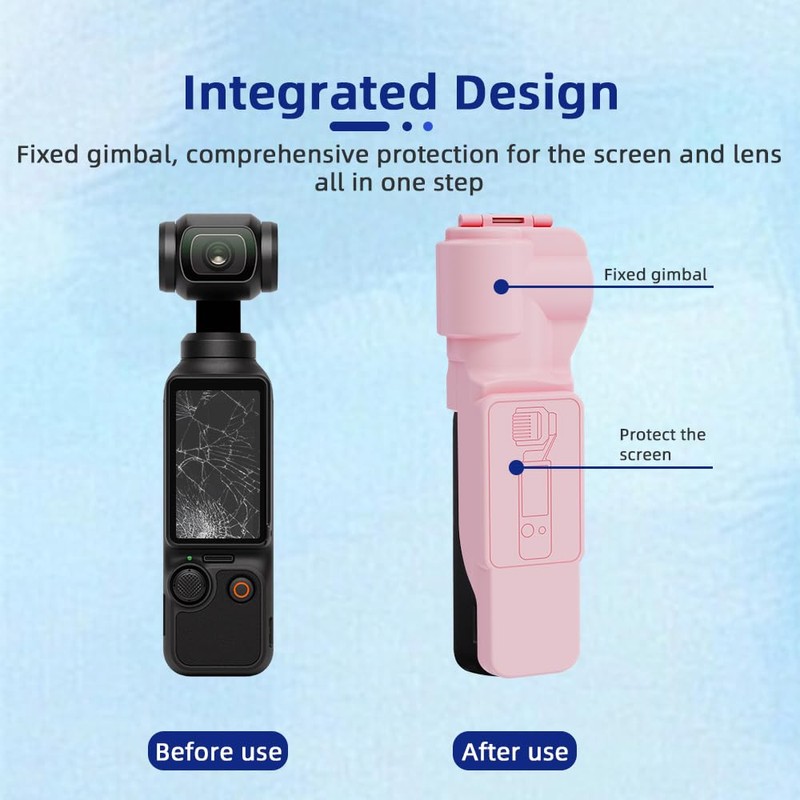 Compatible with DJI Osmo Pocket 3 Lens Screen Protective Case