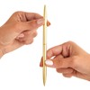 Juvale Gold Ballpoint Pens - Pack of 12, 1 Mm