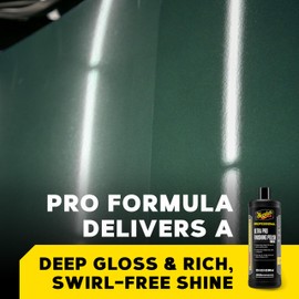 Meguiar's Professional Ultra Pro Finishing Polish M21032, Car Polish for a Mirror-Like Finish on Your Car, Removes Swirls and Rotary Holograms While Increasing Gloss and Shine, 32 Oz